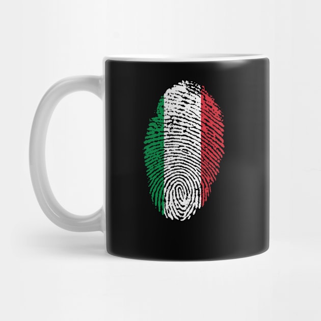 Italy Flag Fingerprint by soufyane